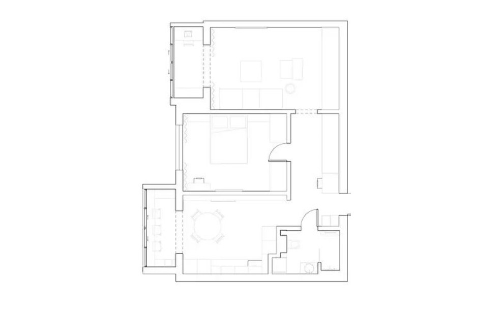 115现代三房装修效果图,现代轻奢居家装修案例效果图-美广网(图1)