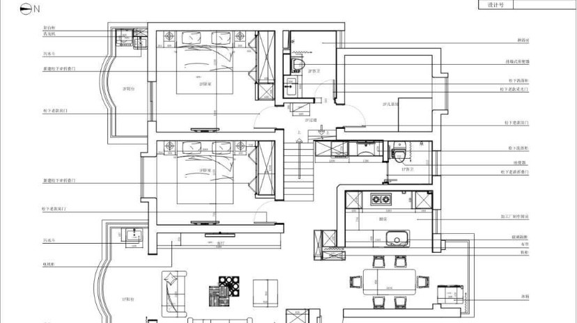 98现代两房装修效果图,生活的容器装修案例效果图-美广网