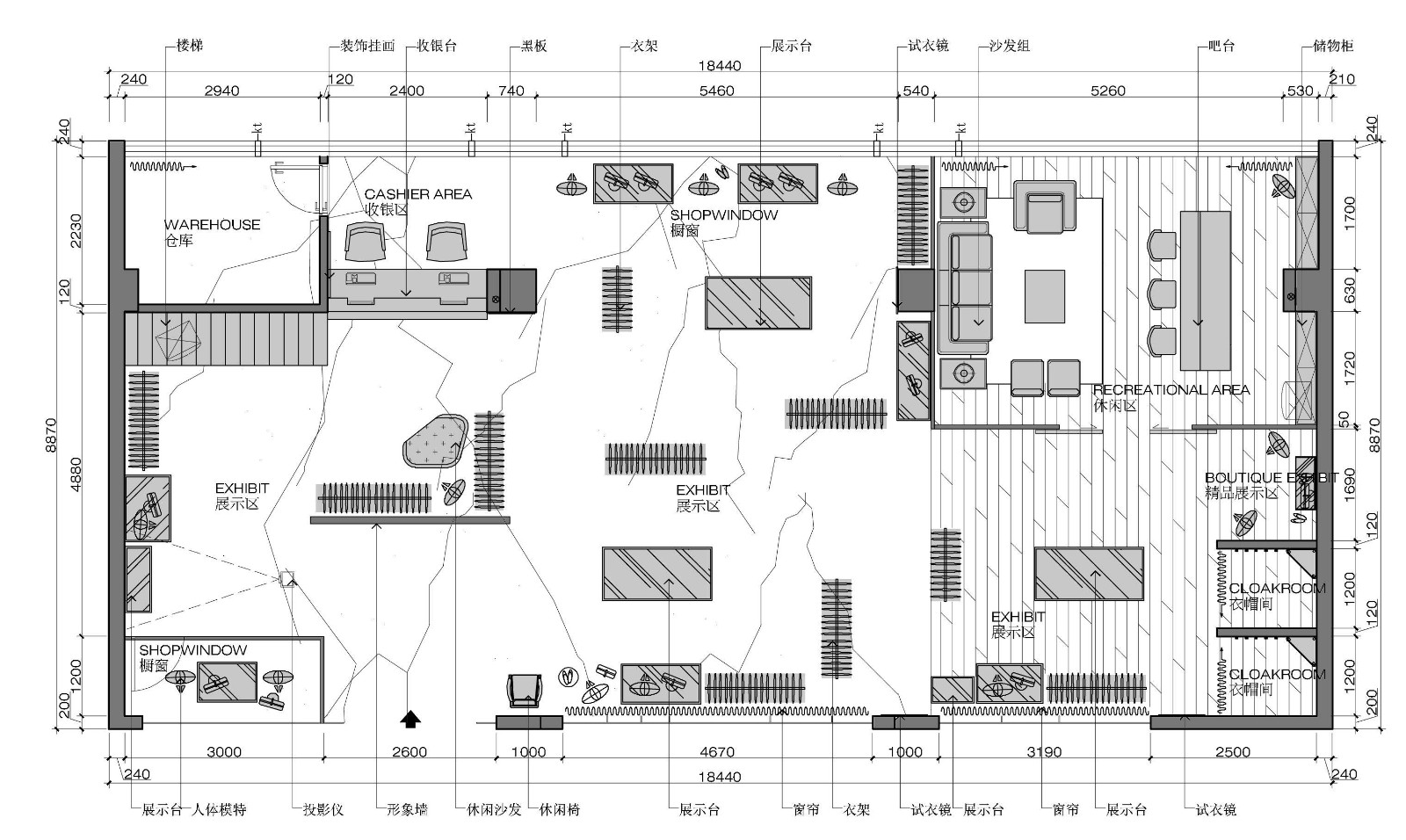 105工业办公空间装修效果图,开物工作室装修案例效果图-美广网