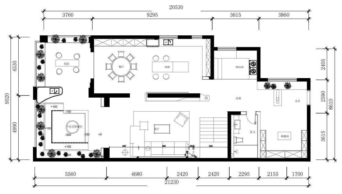 320现代别墅装修效果图,湖边自在居装修案例效果图-美广网(图1)