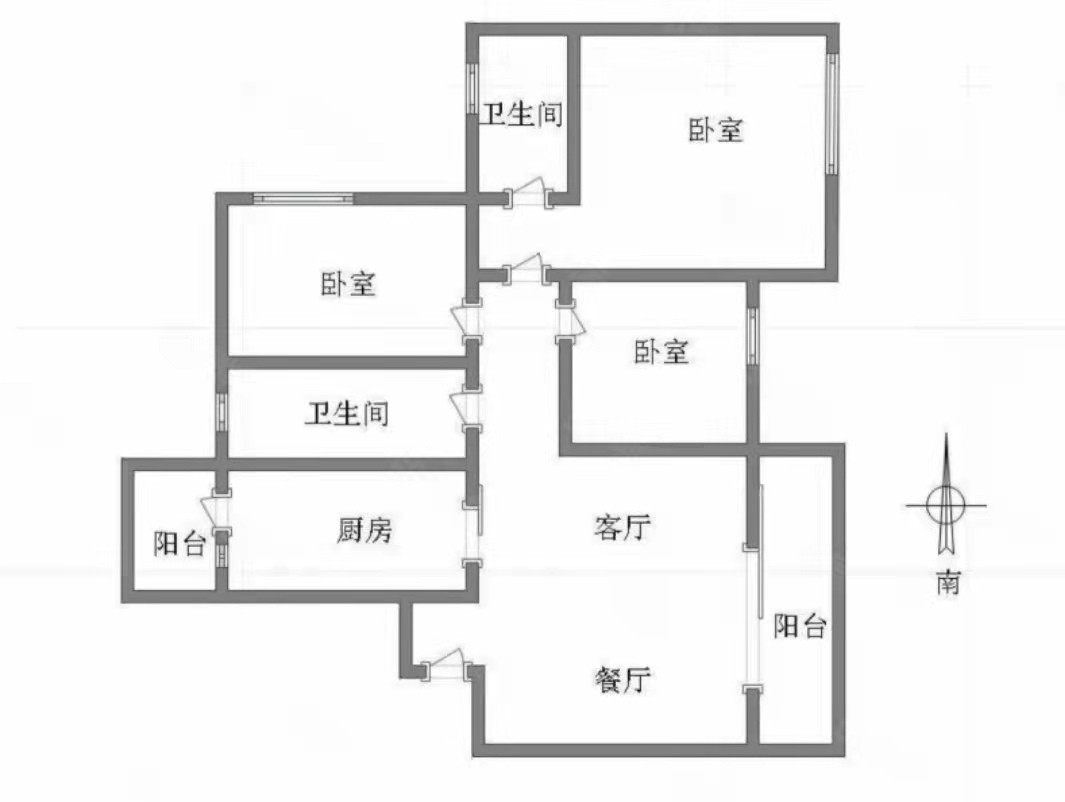 110现代三房装修效果图,白鹭湾装修案例效果图-美广网(图1)