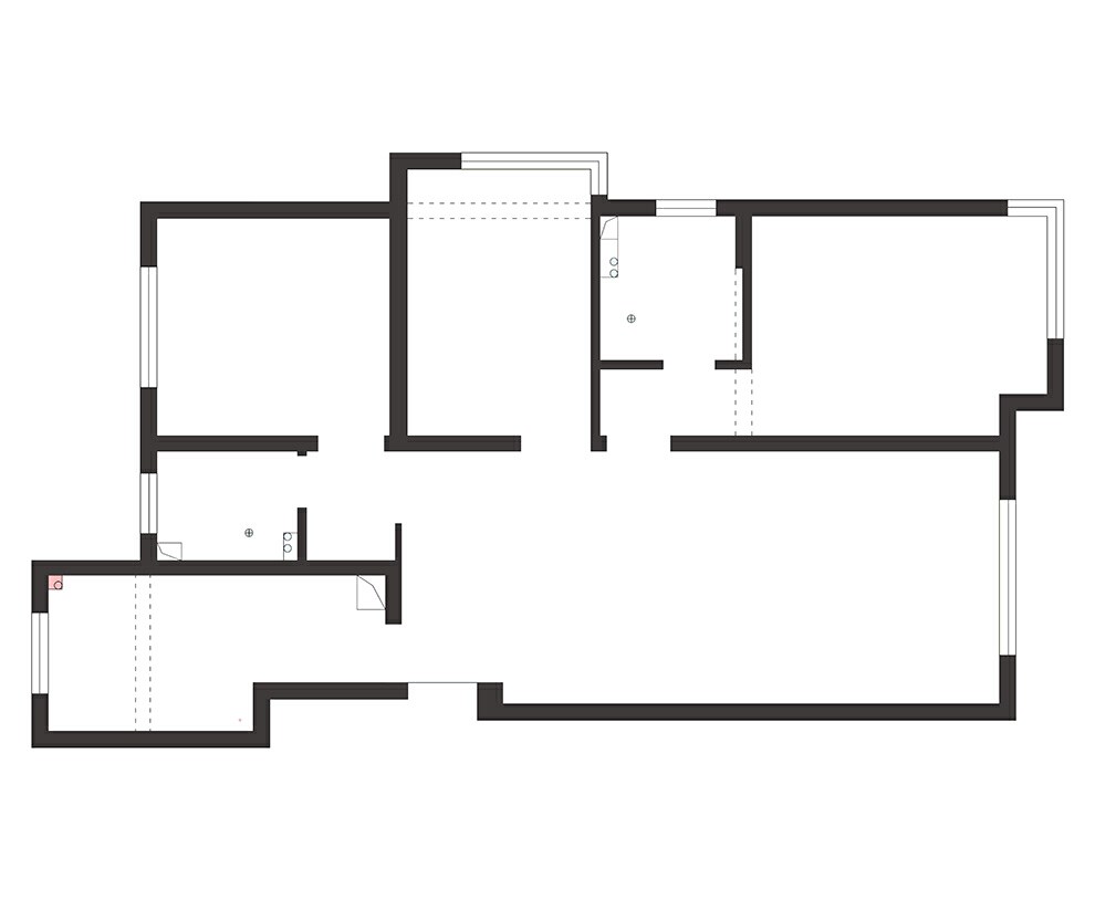 102轻奢三房装修效果图,现代轻奢风格装修案例效果图-美广网(图1)