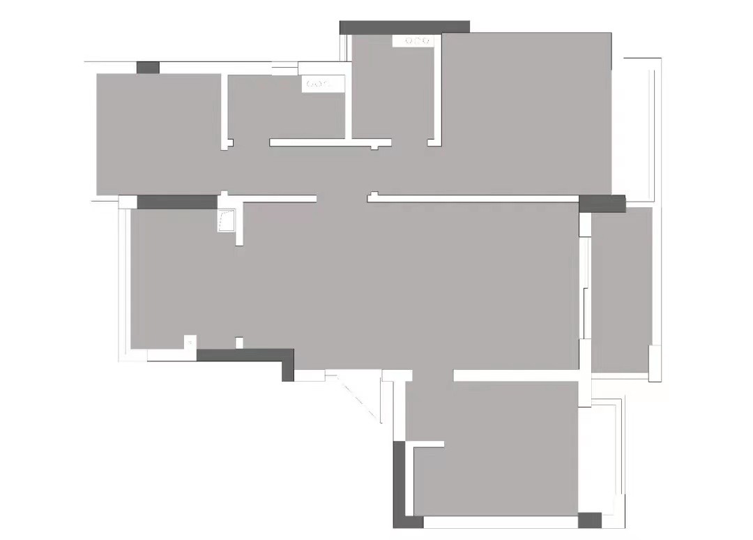87北欧三房装修效果图,89平米老房变身北欧风装修案例效果图-美广网(图1)