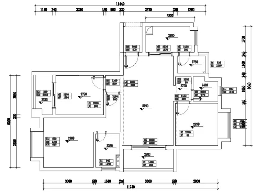 110日式三房装修效果图,小清新的家居氛围装修案例效果图-美广网(图1)