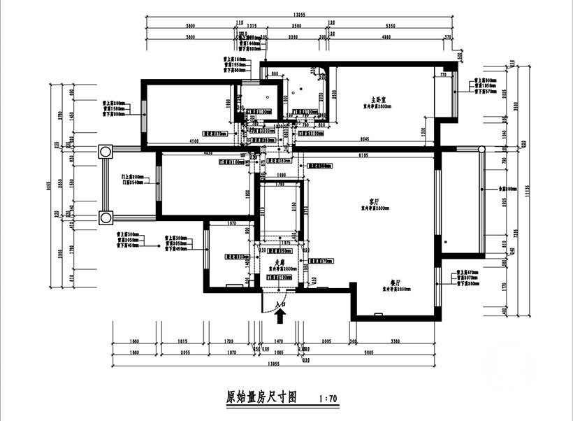 118现代三房装修效果图,现代装修案例效果图-美广网(图1)